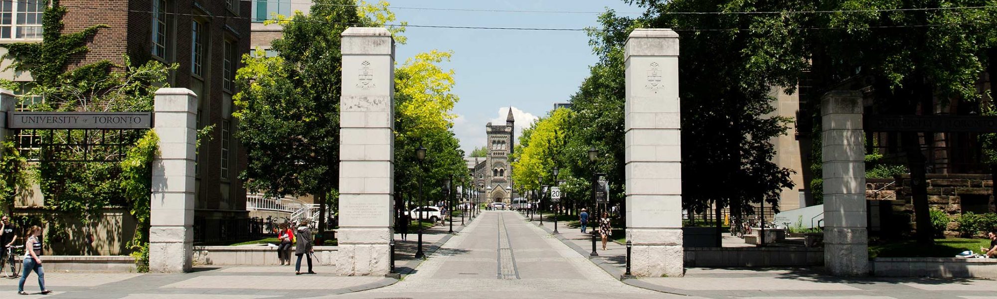 U of T Front Gates off College St